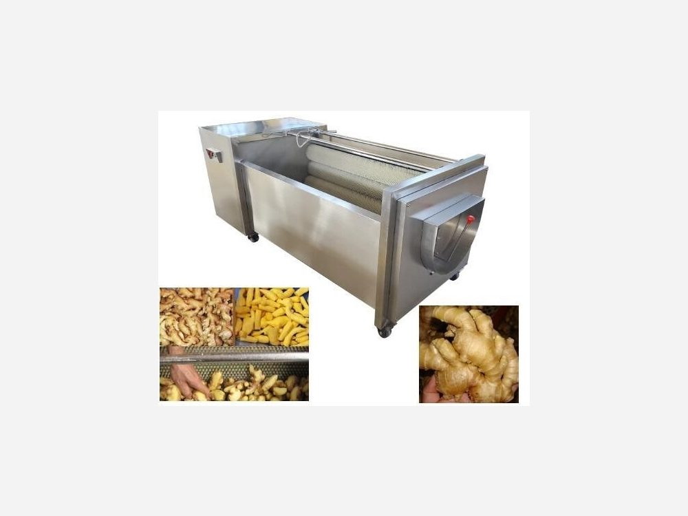 Ginger Turmeric Peeler Machine